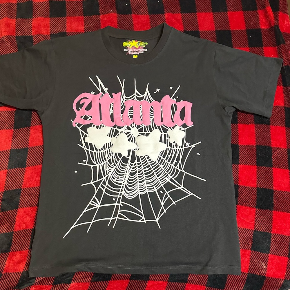 Black Spider Web T-Shirt